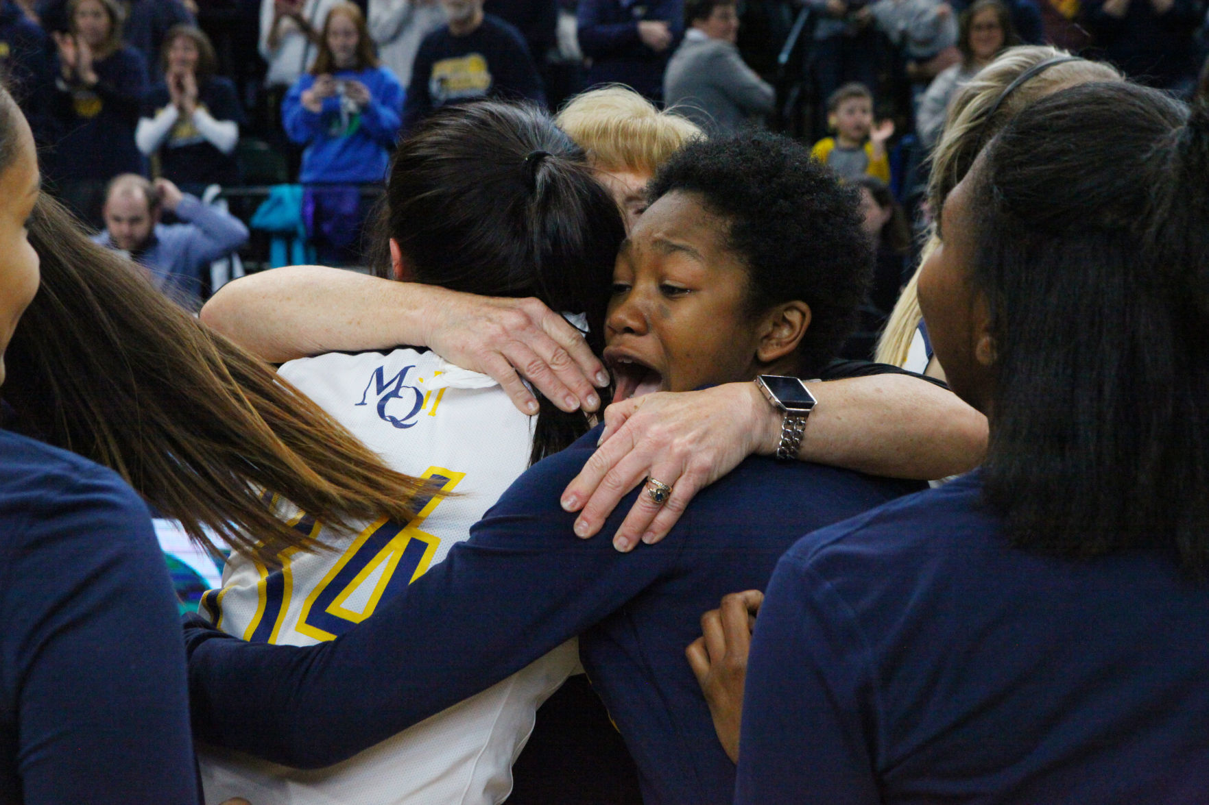 Gallery: Girls Basketball State Finals: Marquette Catholic vs. Vincennes Rivet